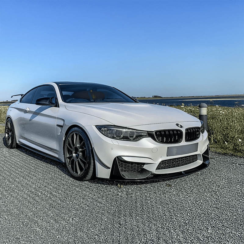 BMW 4 Series (F32/F33/F36) M Style Carbon Fibre Front Grilles - Twenty Two Tuning Front Grille