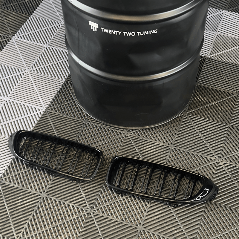 BMW 4 Series (F32/F33/F36) M Style Gloss Black Front Grille - Twenty Two Tuning Front Grille