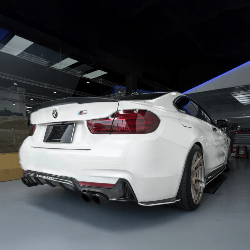 BMW 4 Series (F32/F33/F36) M4 Style Carbon Fibre Rear Spoiler - Twenty Two Tuning Rear Spoiler