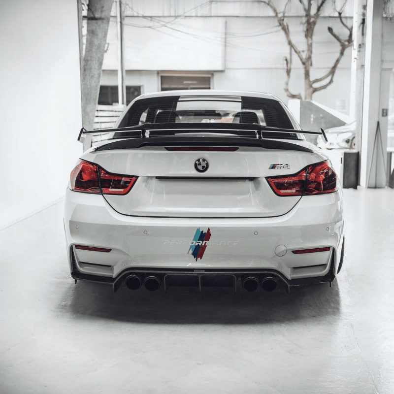 BMW 4 Series (F32/F33) M Performance Style Carbon Fibre Rear Wing Spoiler - Twenty Two Tuning Rear Spoiler