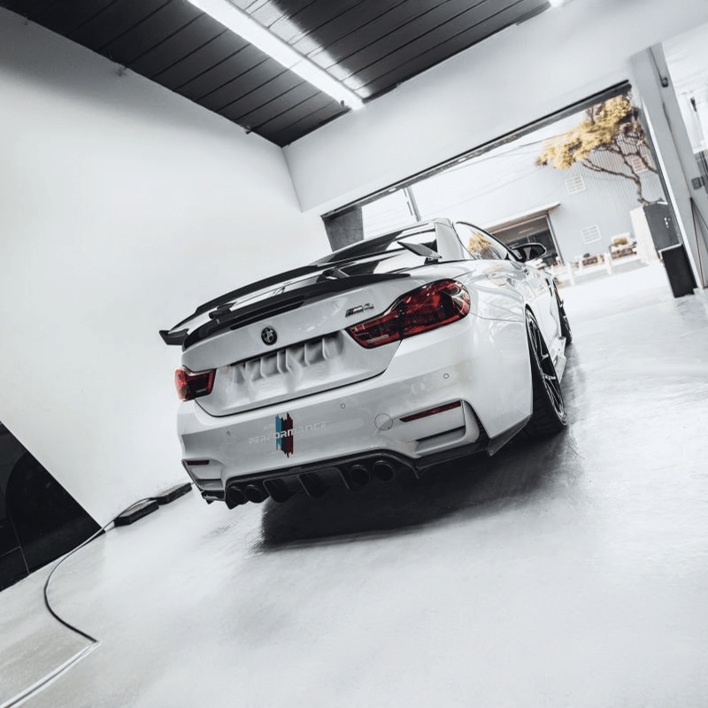 BMW 4 Series (F32/F33) M Performance Style Carbon Fibre Rear Wing Spoiler - Twenty Two Tuning Rear Spoiler