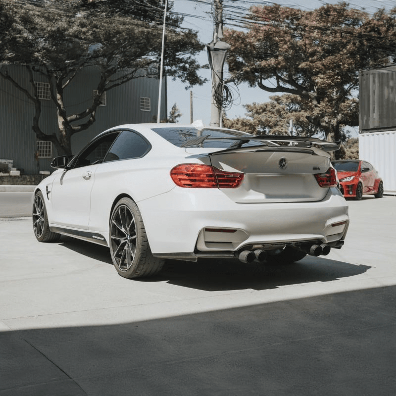 BMW 4 Series (F32/F33) M Performance Style Carbon Fibre Rear Wing Spoiler - Twenty Two Tuning Rear Spoiler