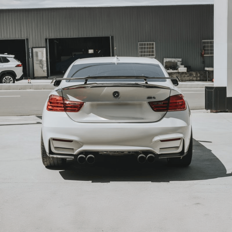 BMW 4 Series (F32/F33) M Performance Style Carbon Fibre Rear Wing Spoiler - Twenty Two Tuning Rear Spoiler