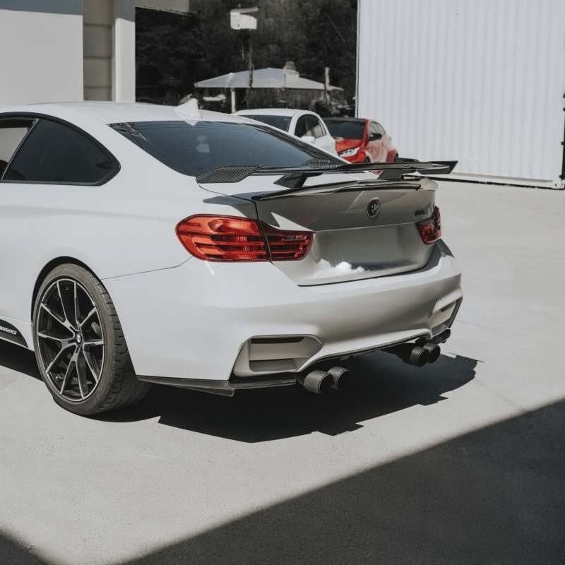 BMW 4 Series (F32/F33) M Performance Style Carbon Fibre Rear Wing Spoiler - Twenty Two Tuning Rear Spoiler