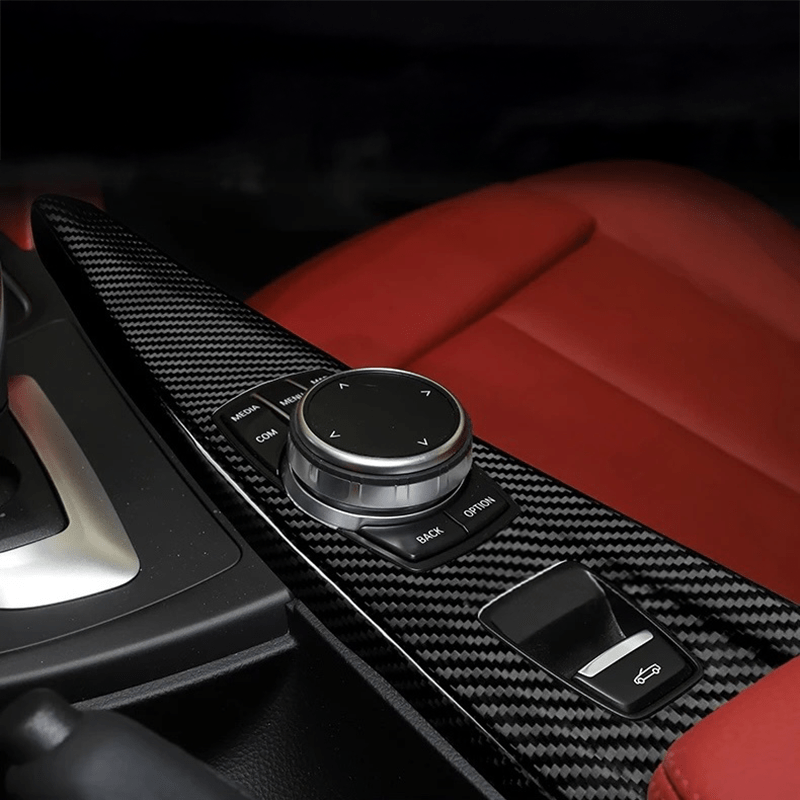 BMW 4 Series (F33) OEM Carbon Fibre Interior Centre Console Trim (51168046116) - Twenty Two Tuning Interior Parts & Accessories