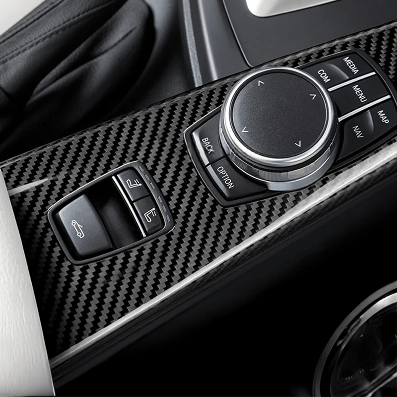BMW 4 Series (F33) OEM Carbon Fibre Interior Centre Console Trim (51168046116) - Twenty Two Tuning Interior Parts & Accessories
