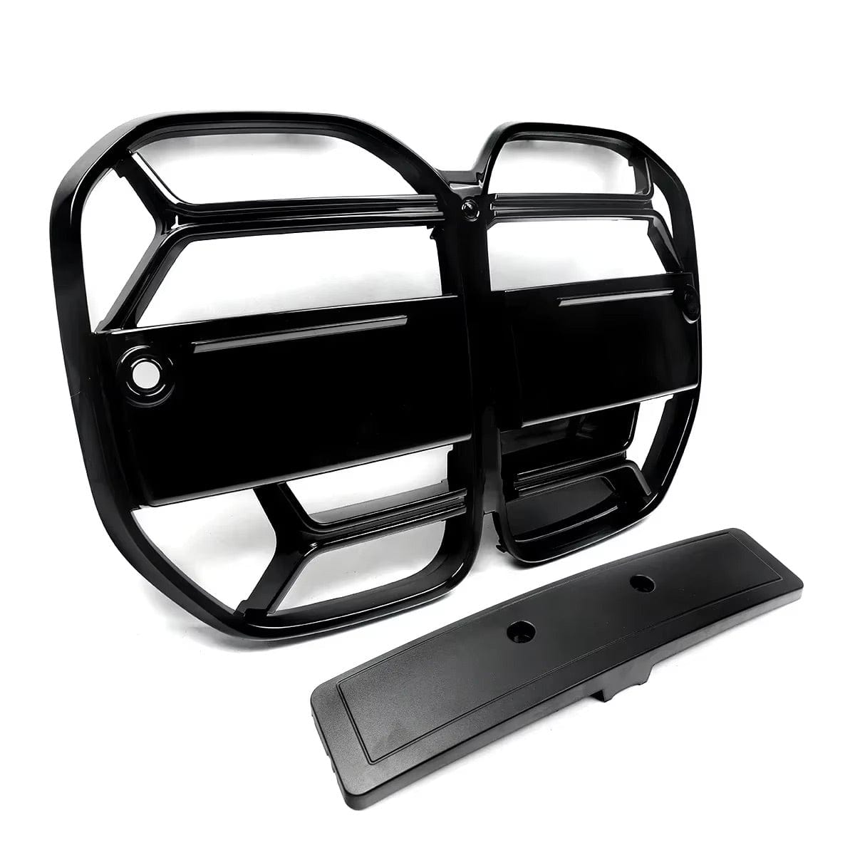 BMW 4 Series (G22/G23) CSL Style Gloss Black Front Grille - Twenty Two Tuning Front Grille