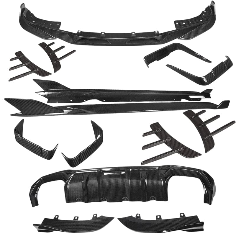 BMW 4 Series (G22/G23) SOOQOO Carbon Fiber Full Kit - SOOQOO Full Styling Kit
