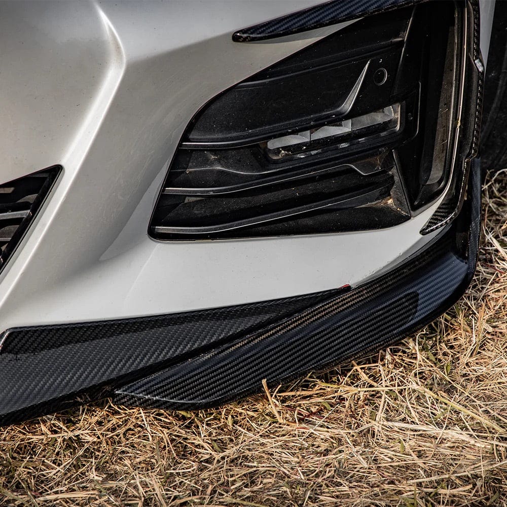 BMW 4 Series (G22/G23) SOOQOO Carbon Fibre Front Lip Spoiler - SOOQOO Front Lip