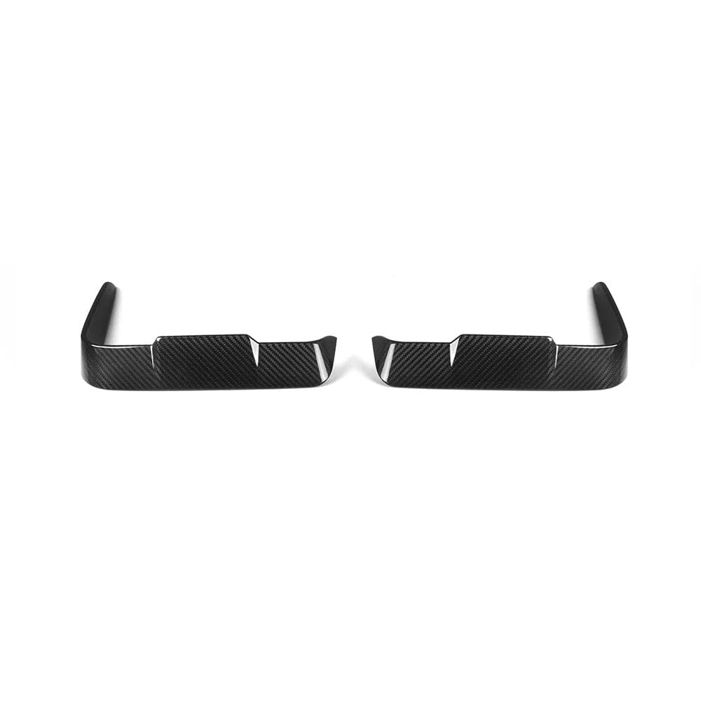 BMW 4 Series (G22/G23) SOOQOO Carbon Fibre Front Vent Trim Surrounds - SOOQOO Front Canards/Bumper Inserts