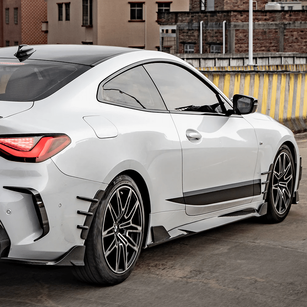 BMW 4 Series (G22/G23) SOOQOO Carbon Fibre Side Skirts - SOOQOO Side Skirts