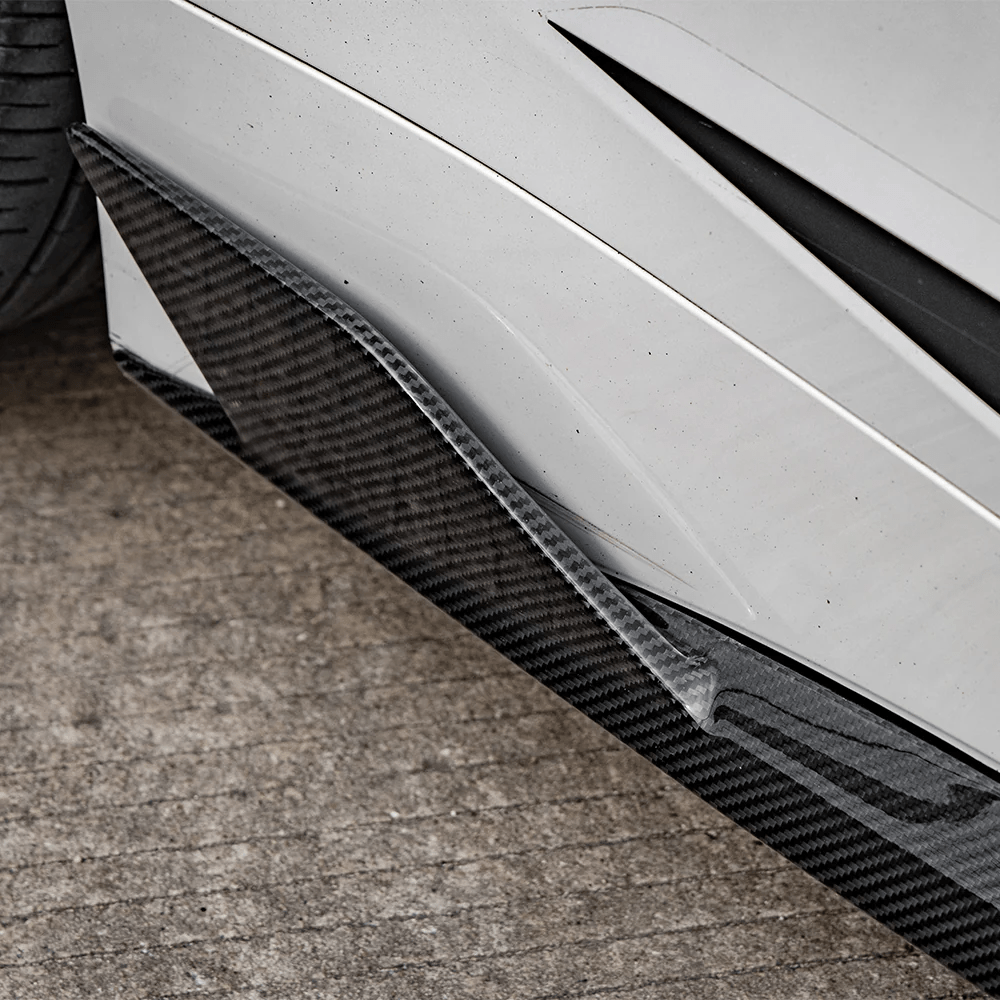BMW 4 Series (G22/G23) SOOQOO Carbon Fibre Side Skirts - SOOQOO Side Skirts