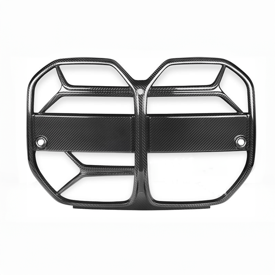 BMW 4 Series (G26) CSL Style Carbon Fibre Honeycomb Front Grille - Twenty Two Tuning Front Grille