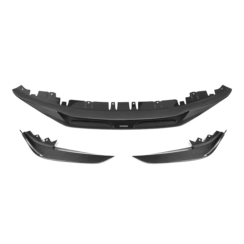 BMW 4 Series (G26) SOOQOO Carbon Fibre Front Lip Spoiler - SOOQOO Front Lip