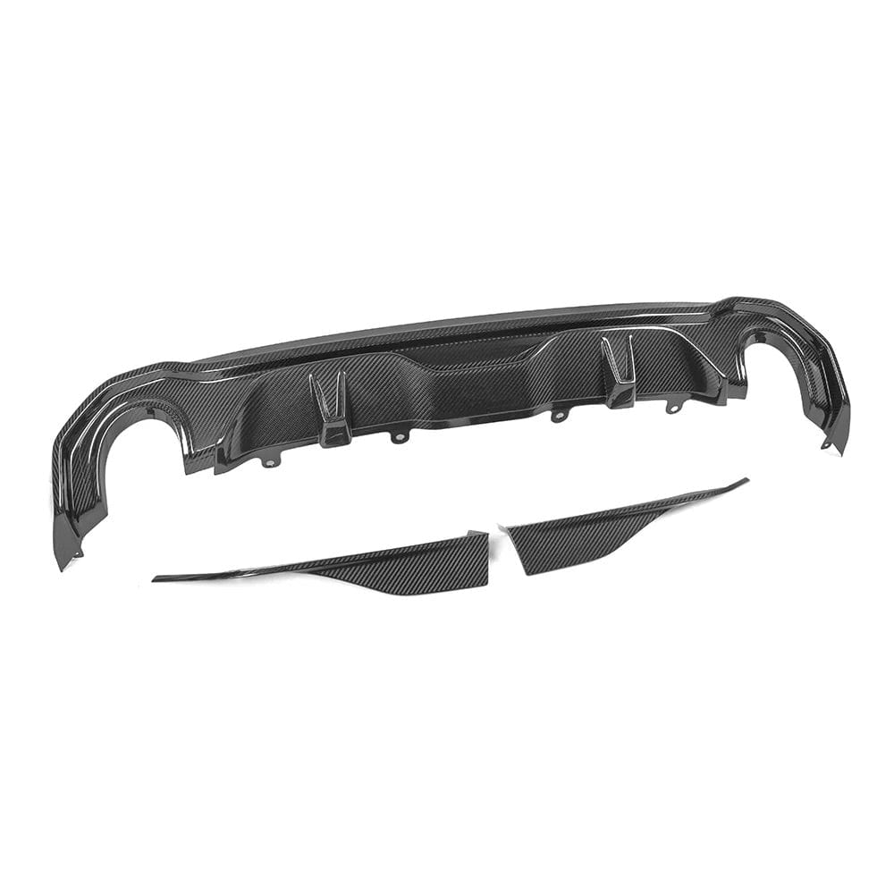 BMW 4 Series (G26) SOOQOO Carbon Fibre Rear Diffuser - SOOQOO Rear Diffuser