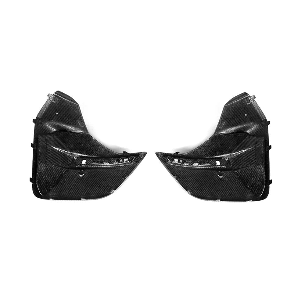BMW 4 Series/I4 M50 (G26) SOOQOO Carbon Fibre Rear Bumper Insert trims - SOOQOO Rear Canards