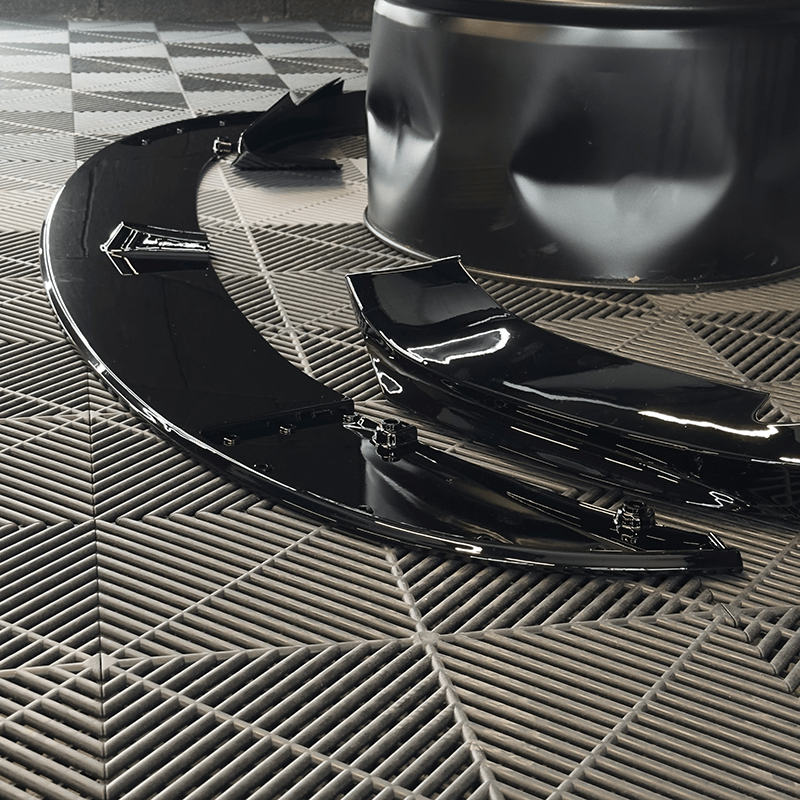 BMW 4 Series M Performance Style Gloss Black Front Lip (F32/F33/F36) - Twenty Two Tuning Front Lip