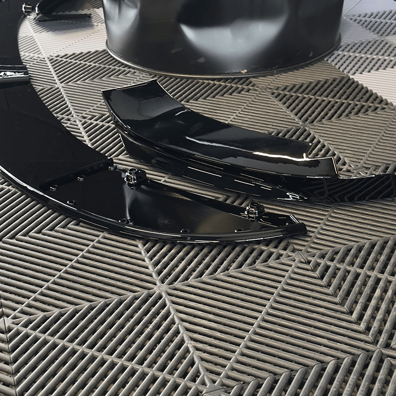 BMW 4 Series M Performance Style Gloss Black Front Lip (F32/F33/F36) - Twenty Two Tuning Front Lip