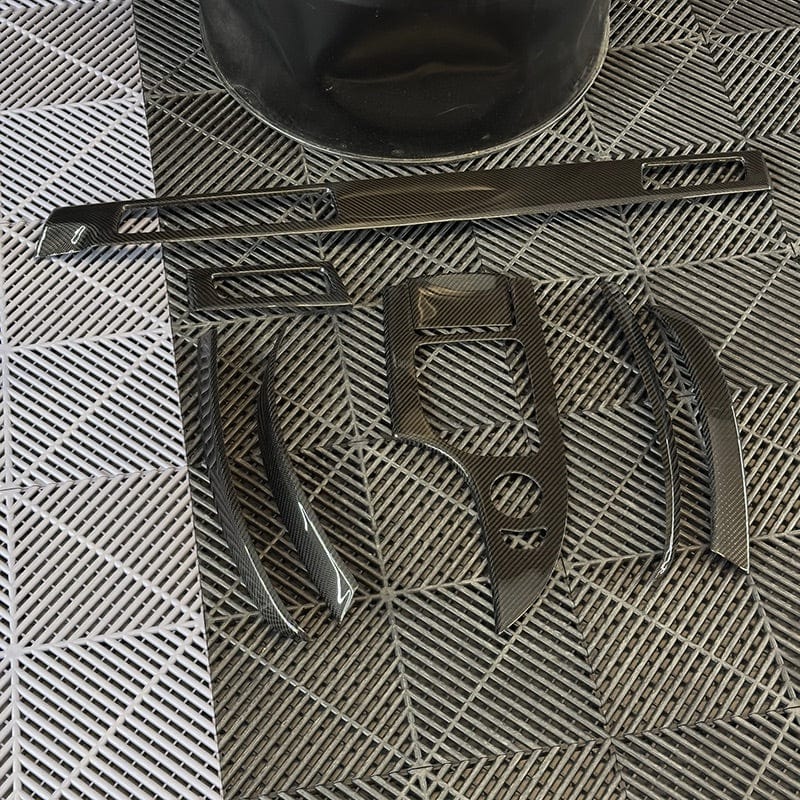 BMW 5 Series (E60) OEM+ Carbon Fibre Interior Trim Set (LHD) - Twenty Two Tuning Interior Parts & Accessories