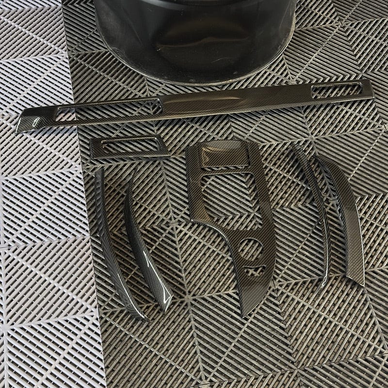 BMW 5 Series (E60) OEM+ Carbon Fibre Interior Trim Set (LHD) - Twenty Two Tuning Interior Parts & Accessories