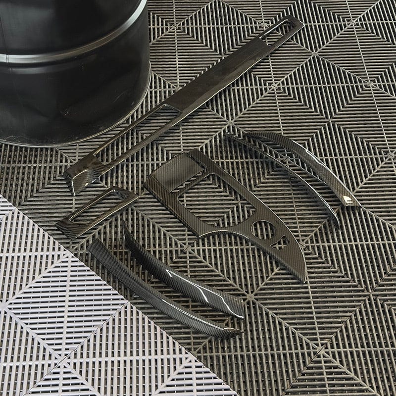 BMW 5 Series (E60) OEM+ Carbon Fibre Interior Trim Set (LHD) - Twenty Two Tuning Interior Parts & Accessories