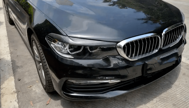 BMW 5 Series (G30/G31) Carbon Fibre Headlight Covers - Twenty Two Tuning Headight/Headlamp Trims