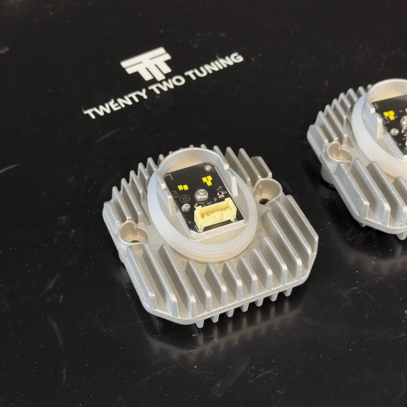 BMW 5 Series (G30/G31) CSL Yellow DRL Headlight Module Replacements - EXL Design DRLs