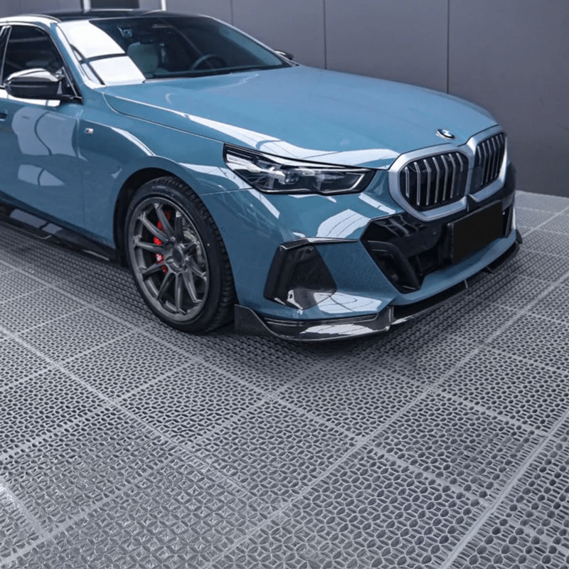 BMW 5 Series (G60/G61) M Performance Style Carbon Fibre Front Lip Spoiler - Twenty Two Tuning Front Lip