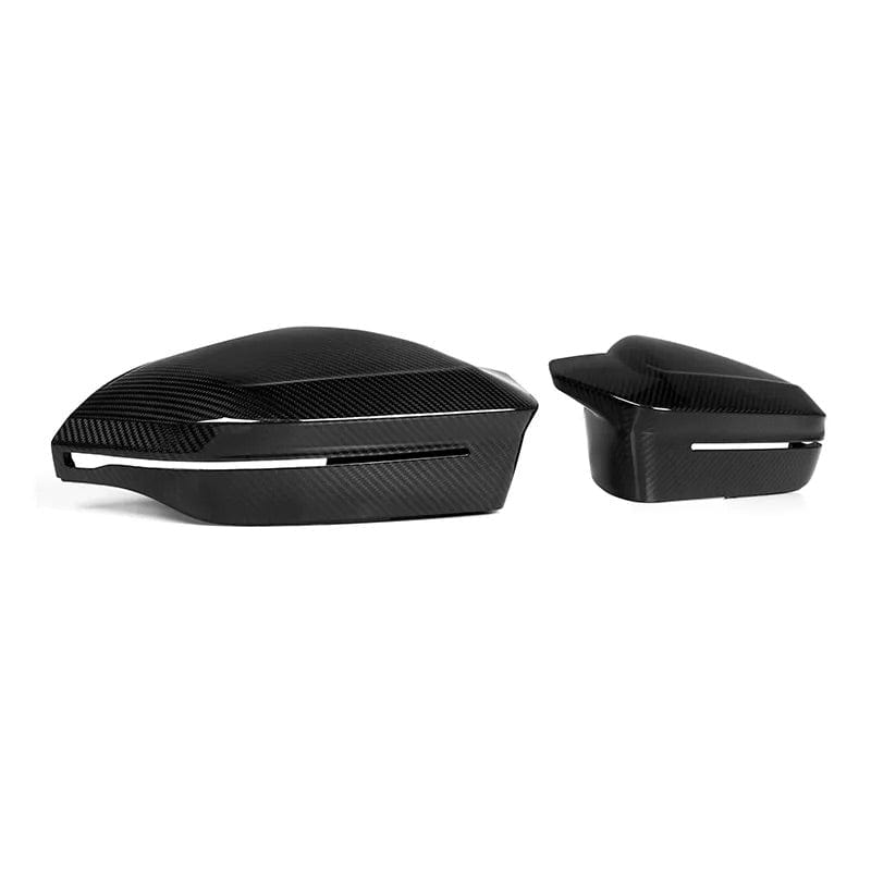 Tampas de espelhos em fibra de carbono V1 — Compatíveis com o BMW M5 (G90/G99)