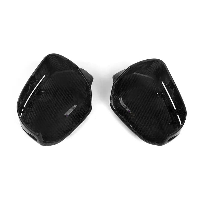 Tampas de espelhos em fibra de carbono V1 — Compatíveis com o BMW M5 (G90/G99)