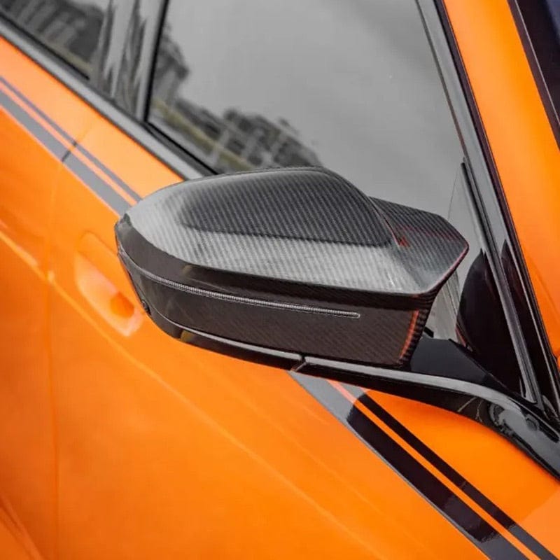 BMW 5 Series (G60/G61) SOOQOO Carbon Fibre Mirror Covers (LHD) - SOOQOO Mirror Covers