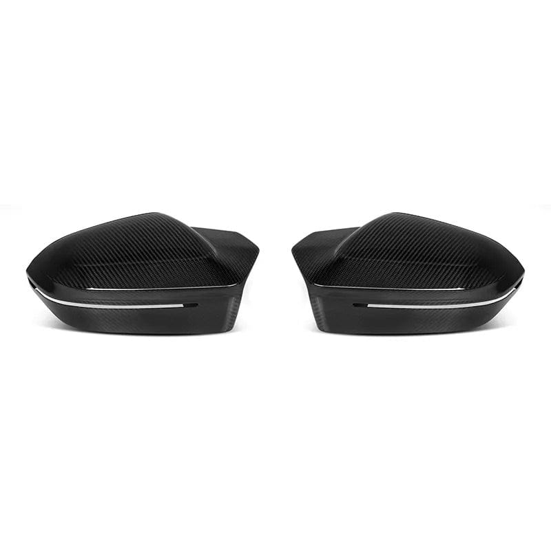 Tampas de espelhos em fibra de carbono V1 — Compatíveis com o BMW M5 (G90/G99)