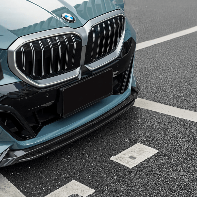 BMW 5 Series (G60) TAKD Style Carbon Fibre Front Lip Spoiler - Twenty Two Tuning Front Lip