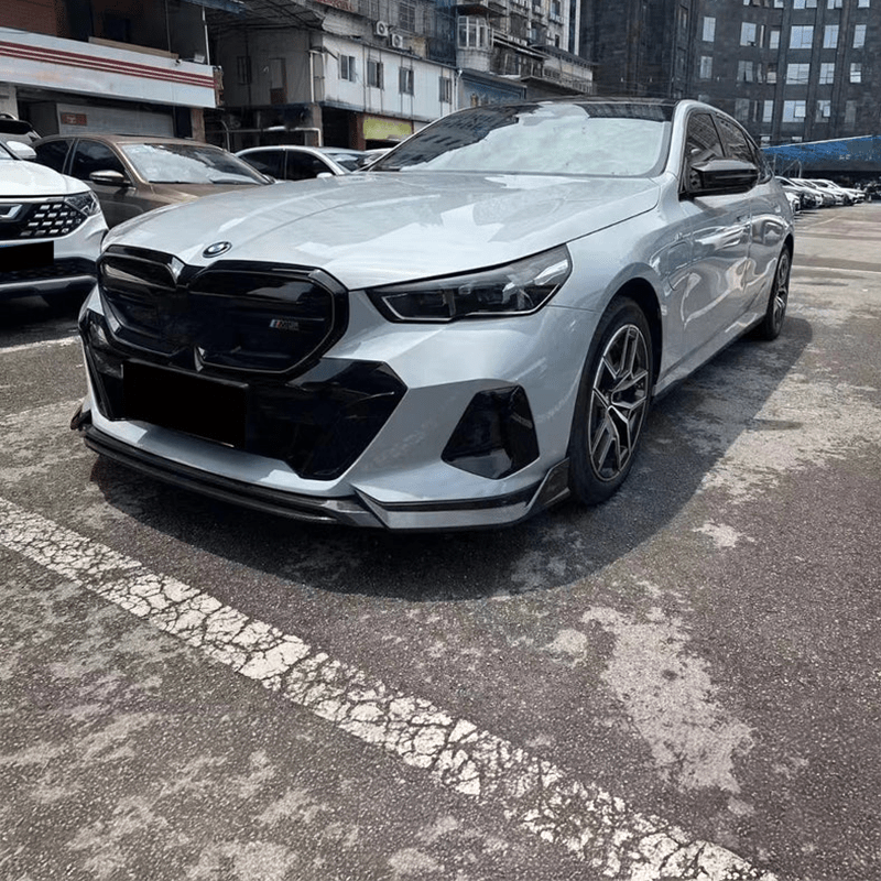 BMW 5 Series (G60) TAKD Style Carbon Fibre Front Lip Spoiler - Twenty Two Tuning Front Lip