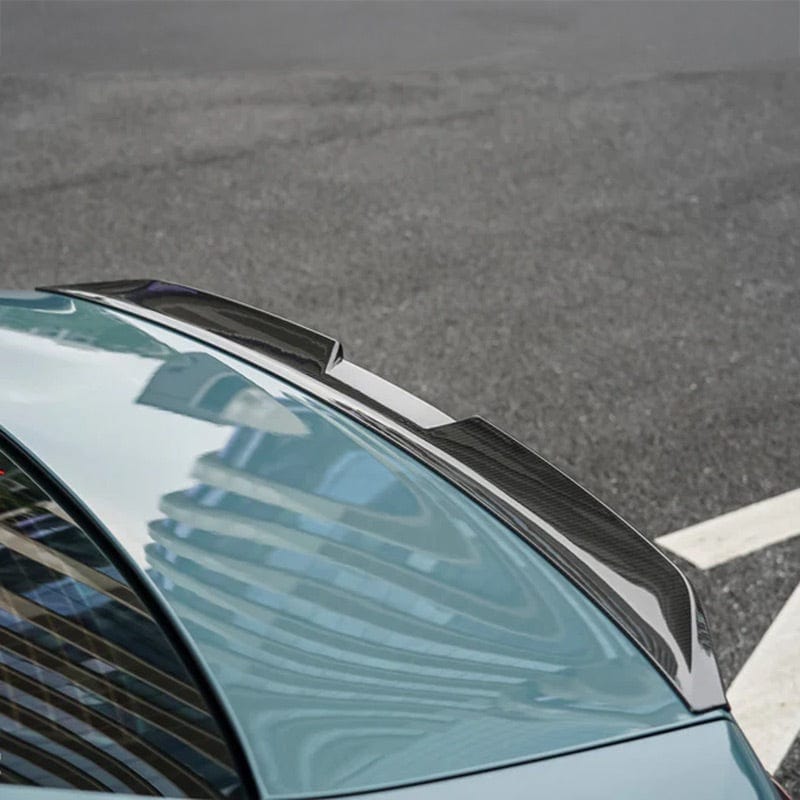 BMW 5 Series (G60) TAKD Style Carbon Fibre Rear Trunk Spoiler - Twenty Two Tuning Rear Spoiler