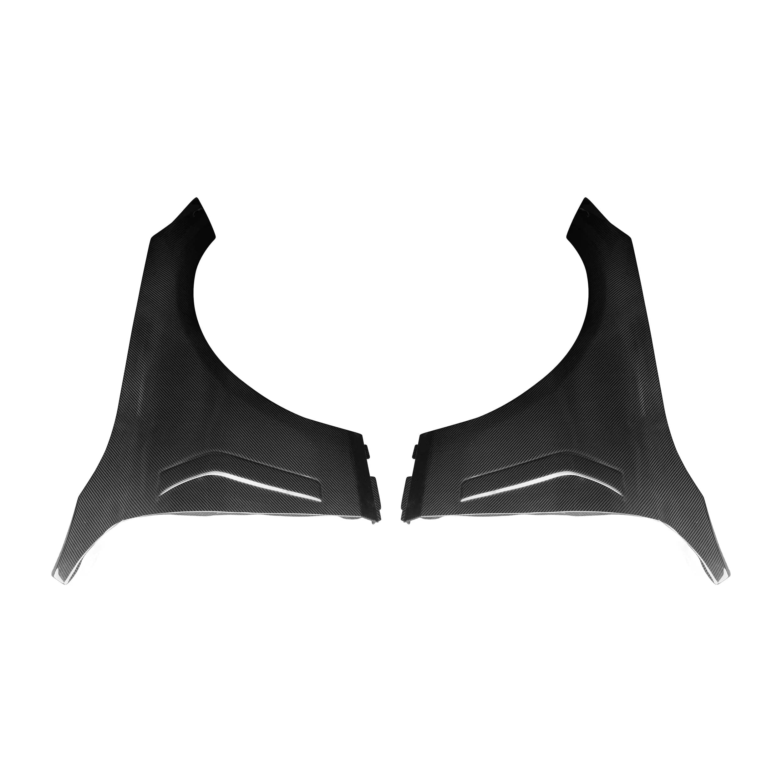 BMW 5 Series (G60) TAKD Style Carbon Fibre Replacement Front Fenders - Twenty Two Tuning Front Fenders Complete