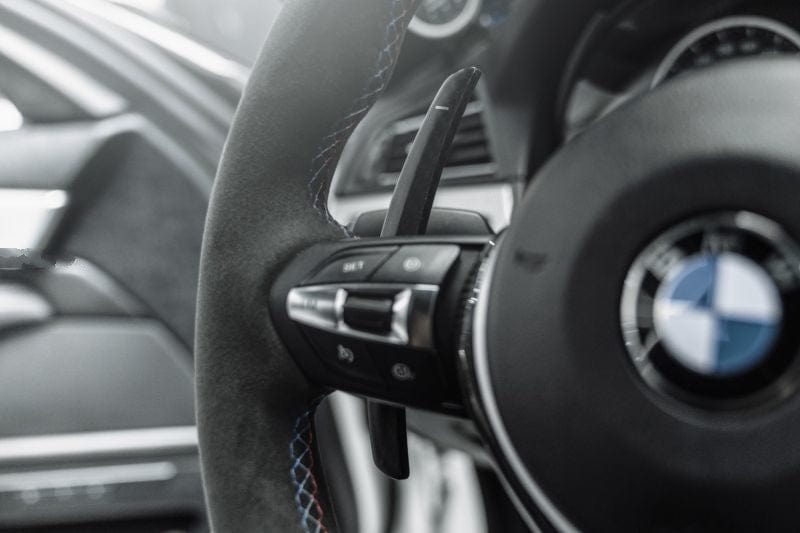 BMW 7 Series (F01/F02/F03) Replacement M Style Carbon Fibre Paddle Shifters - Twenty Two Tuning Interior Parts & Accessories