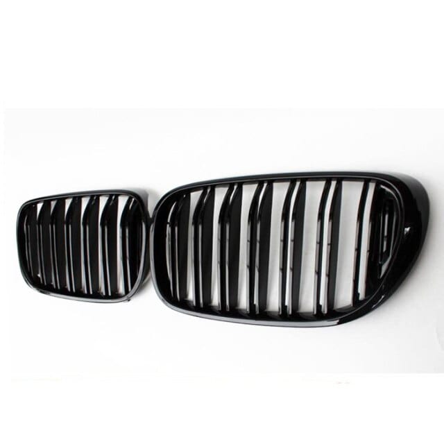 BMW 7 Series G11/G12 Pre-Facelift M Style Gloss Black Front Grilles - Twenty Two Tuning Front Grille