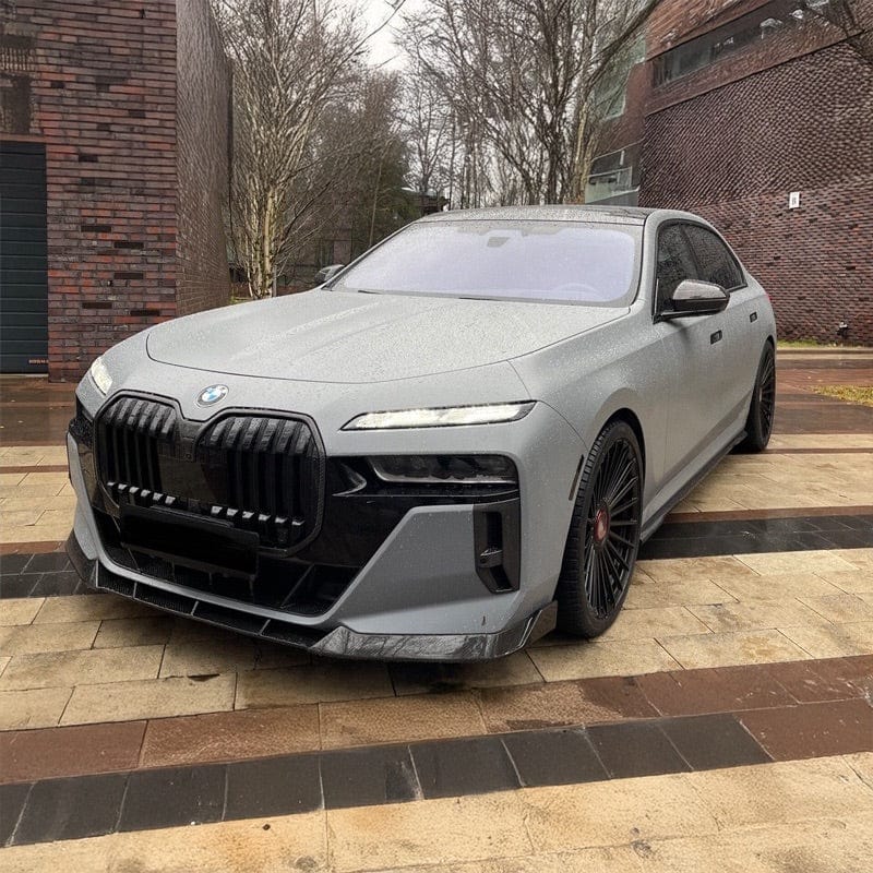 BMW 7 Series (G70) Renegade Design Style Gloss Black Full Body Kit - Twenty Two Tuning Full Styling Kit