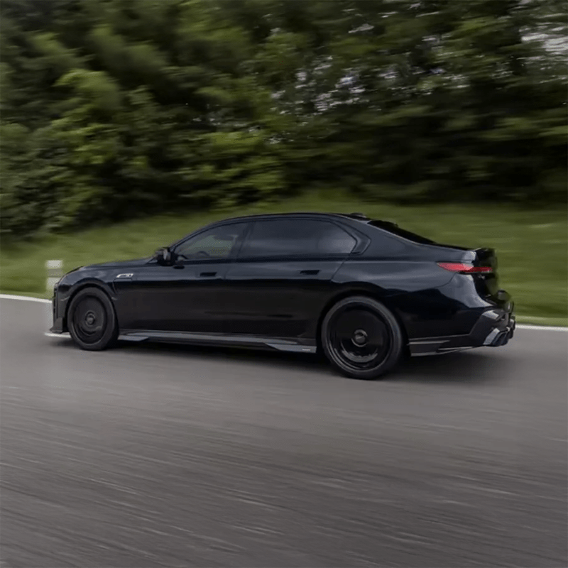 BMW 7 Series/I7 (G70) Mansory Style Carbon Fiber Fender Trims - Twenty Two Tuning Fender Trims