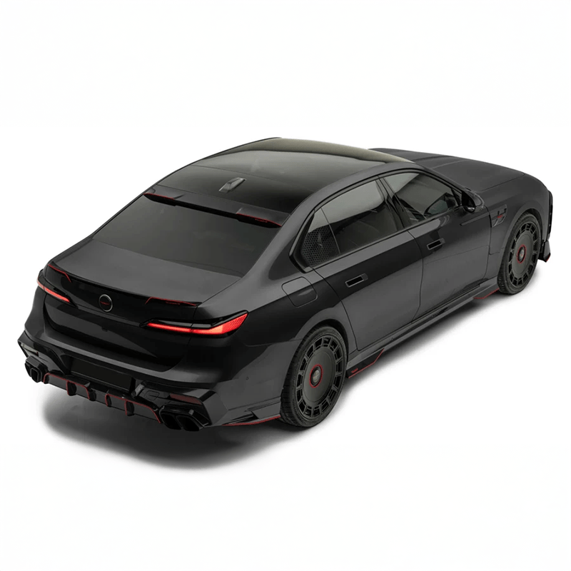 BMW 7 Series/I7 (G70) Mansory Style Carbon Fiber Side Skirts - Twenty Two Tuning Side Skirts