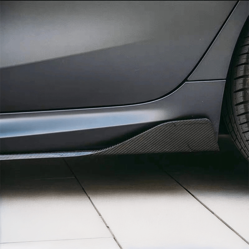 BMW 8 Series (G14/G15/G16) AC SCHNITZER Style Carbon Fibre Side Skirts - Twenty Two Tuning Side Skirts