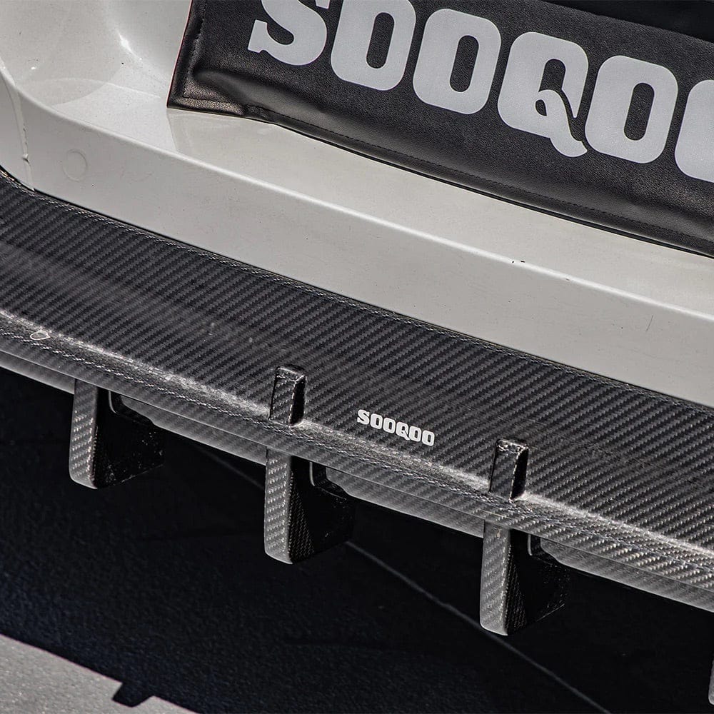 BMW 8 Series (G14/G15/G16) SOOQOO Carbon Fibre Rear Diffuser - SOOQOO Rear Diffuser
