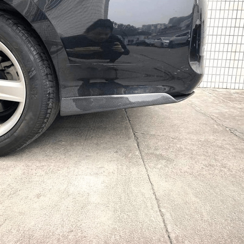 BMW/AUDI Universal Carbon Fibre Rear Bumper Canards - Twenty Two Tuning Rear Canards