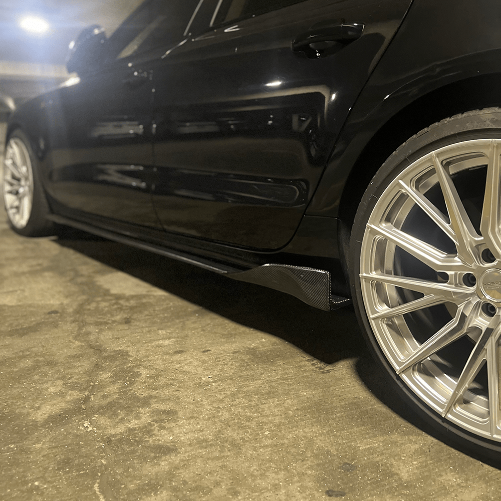 BMW/AUDI Universal Carbon Fibre Side Skirts - Twenty Two Tuning Side Skirts