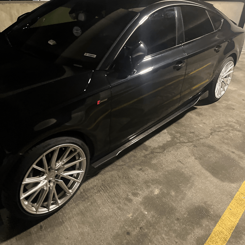 BMW/AUDI Universal Carbon Fibre Side Skirts - Twenty Two Tuning Side Skirts