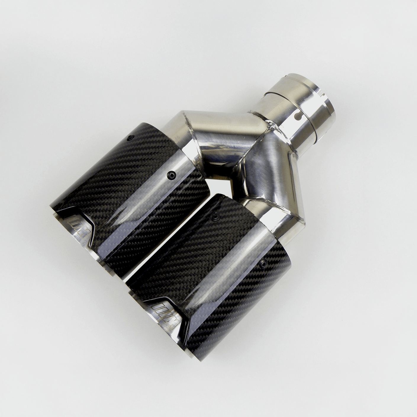 BMW Dual M Performance Style OEM Carbon Fibre Exhaust Tips - Twenty Two Tuning Exhaust Tips