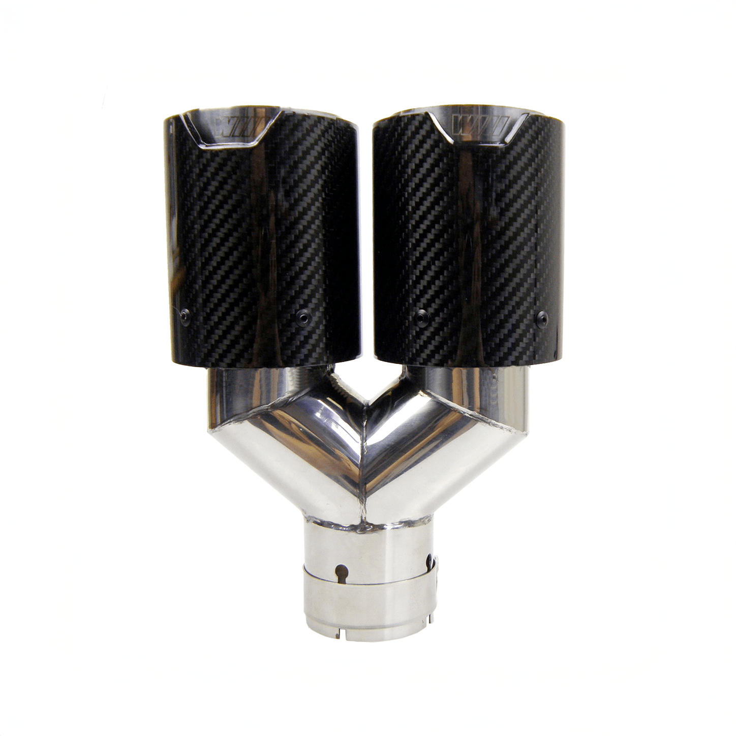 BMW Dual M Performance Style OEM Carbon Fibre Exhaust Tips - Twenty Two Tuning Exhaust Tips