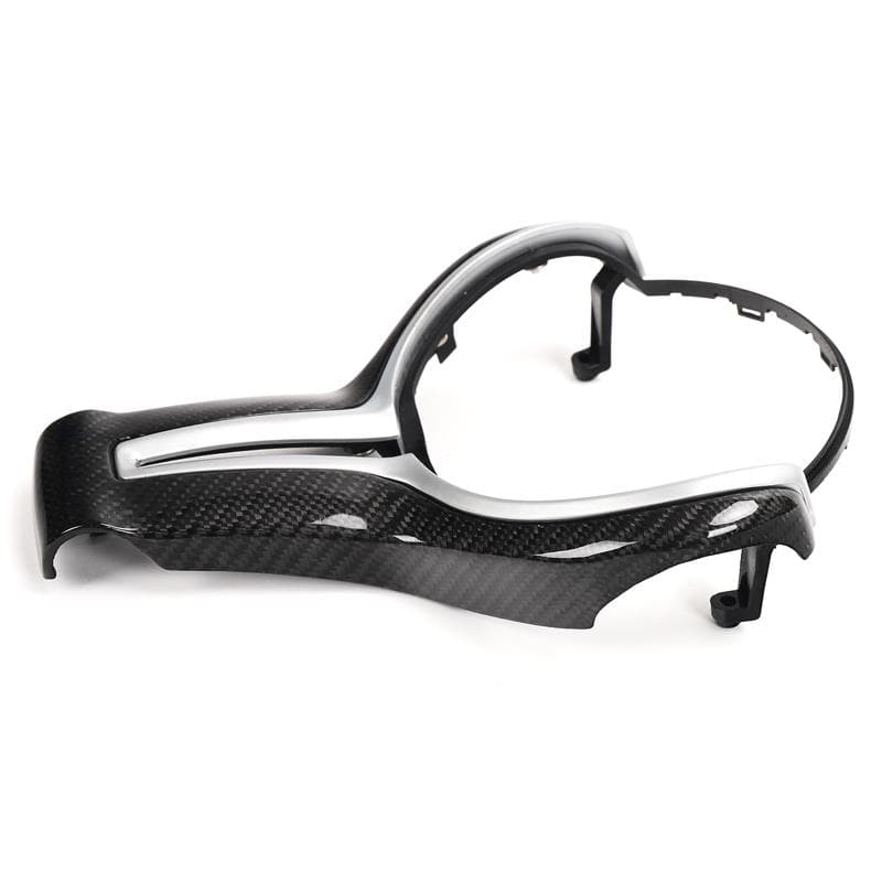 Habillage de volant en fibre de carbone V1 - Compatible avec BMW (F8X)