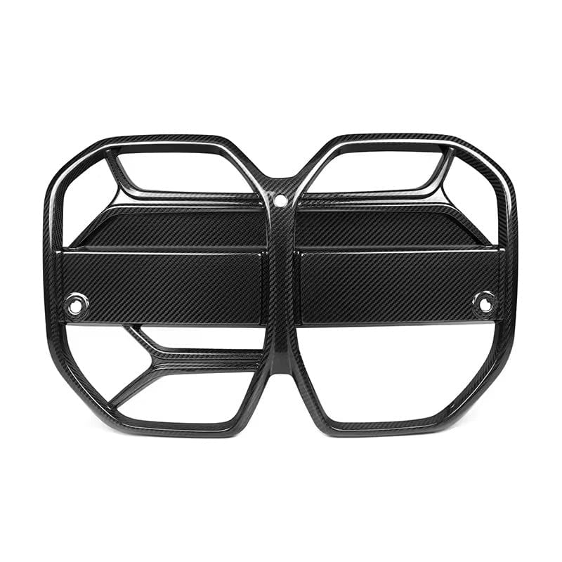 BMW I4/I4 M50 (G26) CSL Style Carbon Fibre Front Grille - Twenty Two Tuning Front Grille